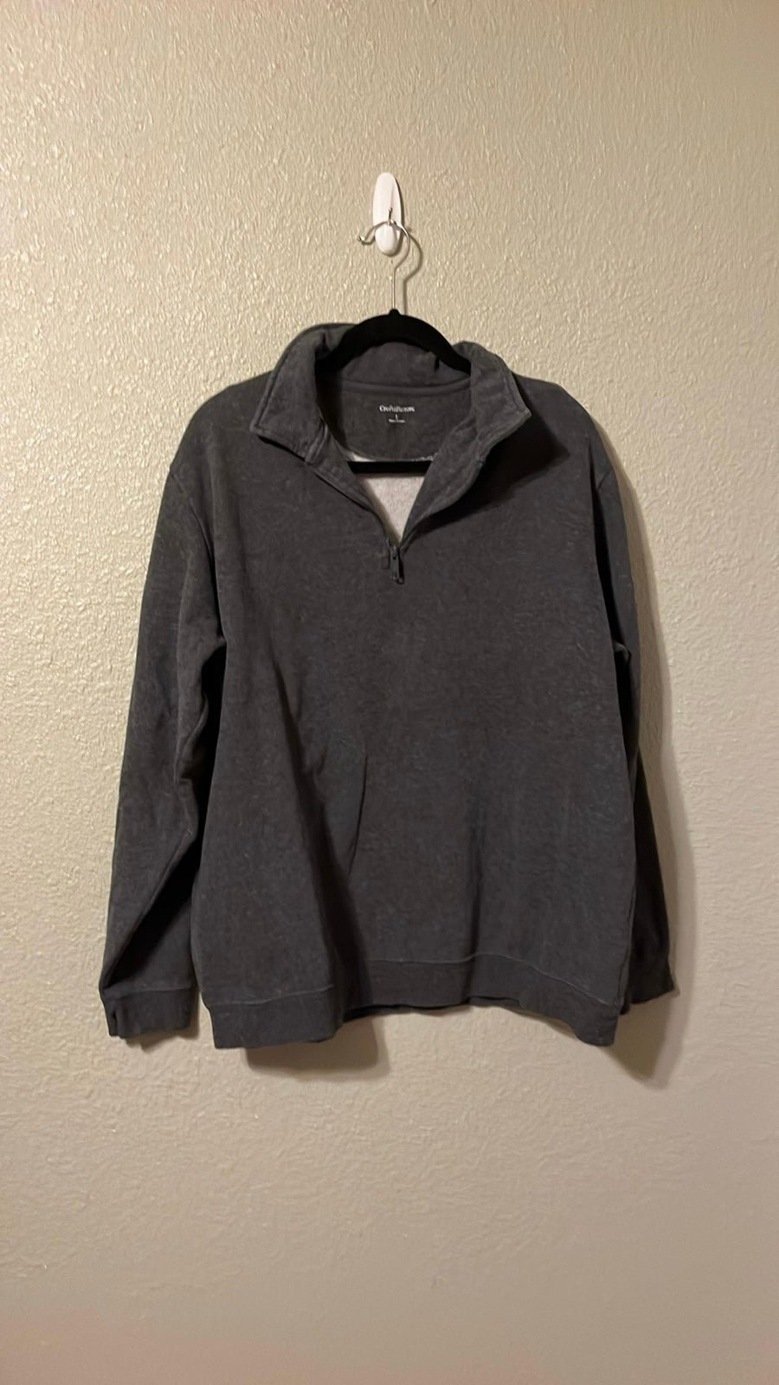 Croft & Barrow Pullover 1/4 zip sweatshirt size men’s large