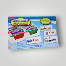 Lakeshore word family flip book decoding skills educational