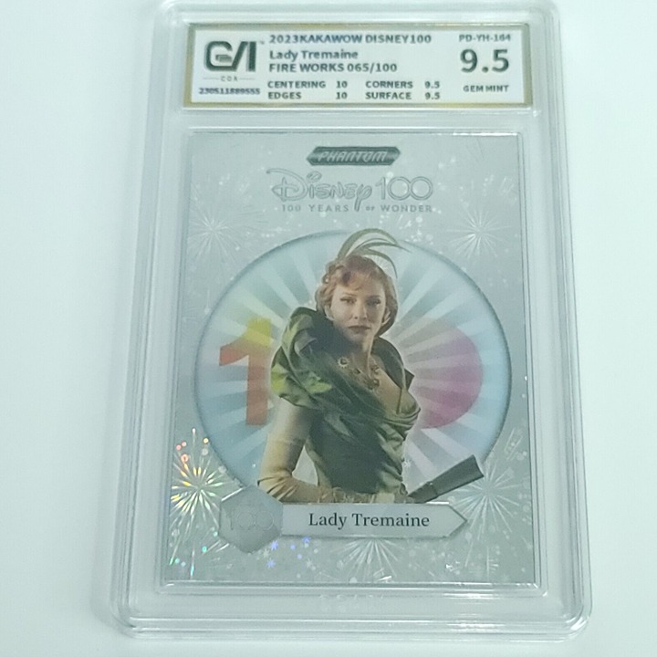 Lady Tremaine 2023 Kakawow Phantom Disney 100 Years Fireworks 065/100 CGA 9.5