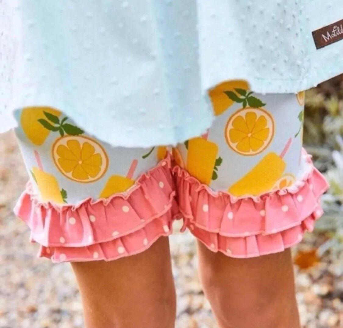 Size 10 NWT Orange You Glad Popsicle Shortie