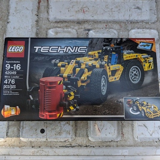 Rare LEGO TECHNIC: Mine Loader (42049) Retired Set 476pcs Building Kit Toy