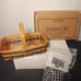 Longaberger Collectors Club JW Collection Miniature Gathering Basket
