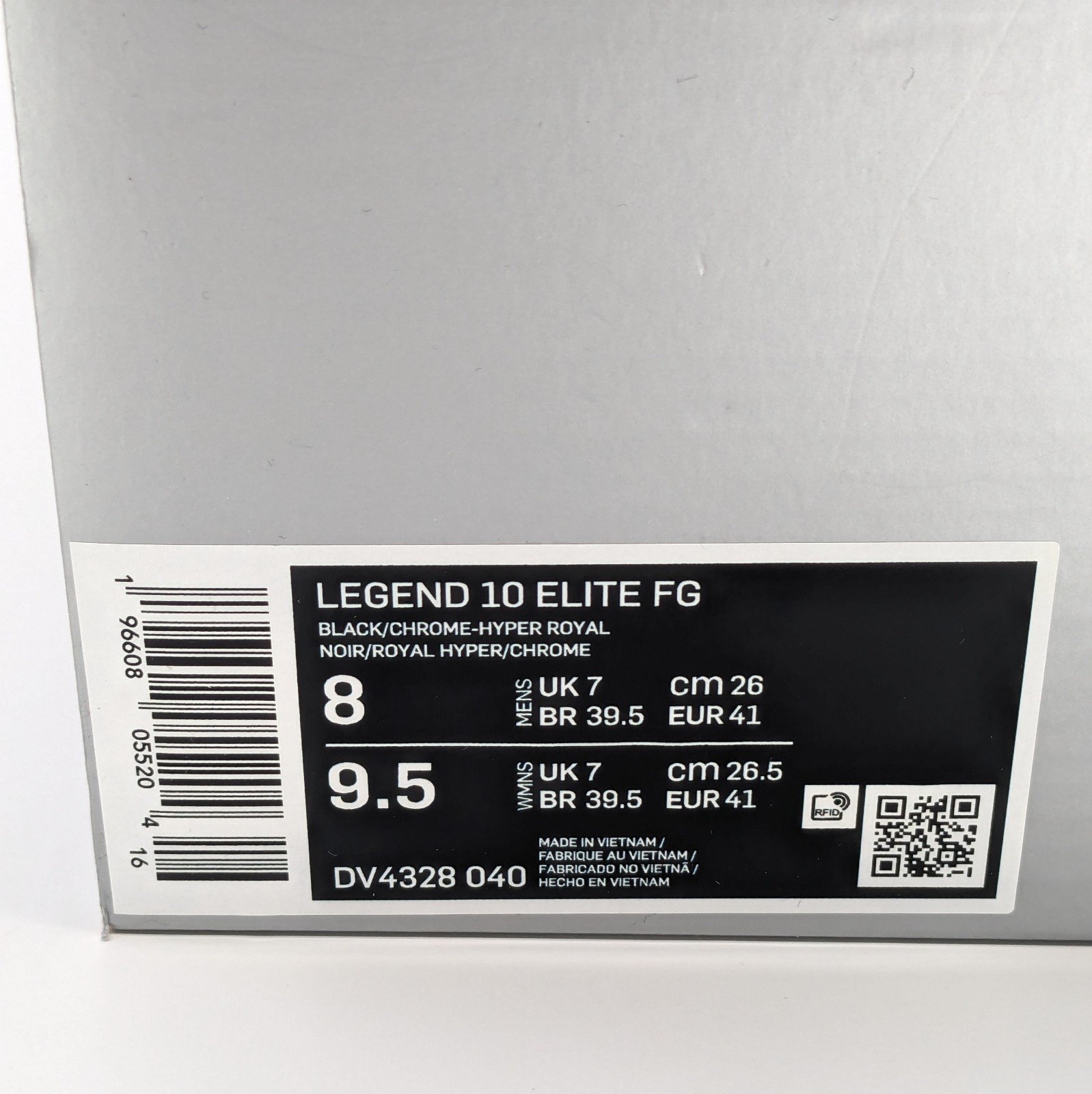Nike Tiempo Legend 10 Elite Firm Ground Low Soccer Cleats Mens Size 8 New Shoes - detail
