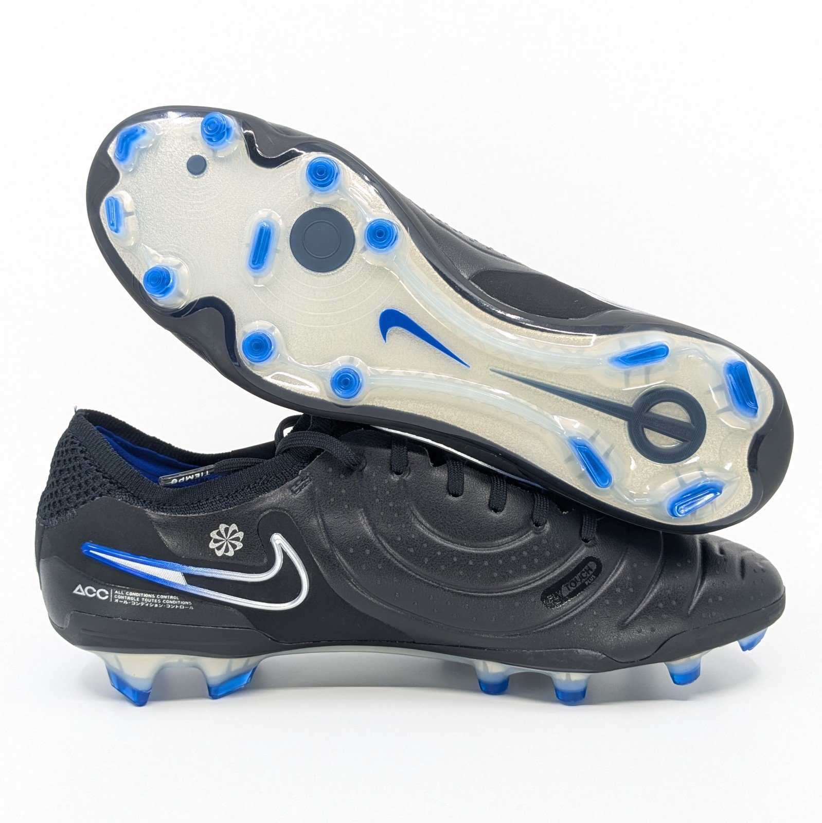 Nike Tiempo Legend 10 Elite Firm Ground Low Soccer Cleats Mens Size 8 New Shoes - detail