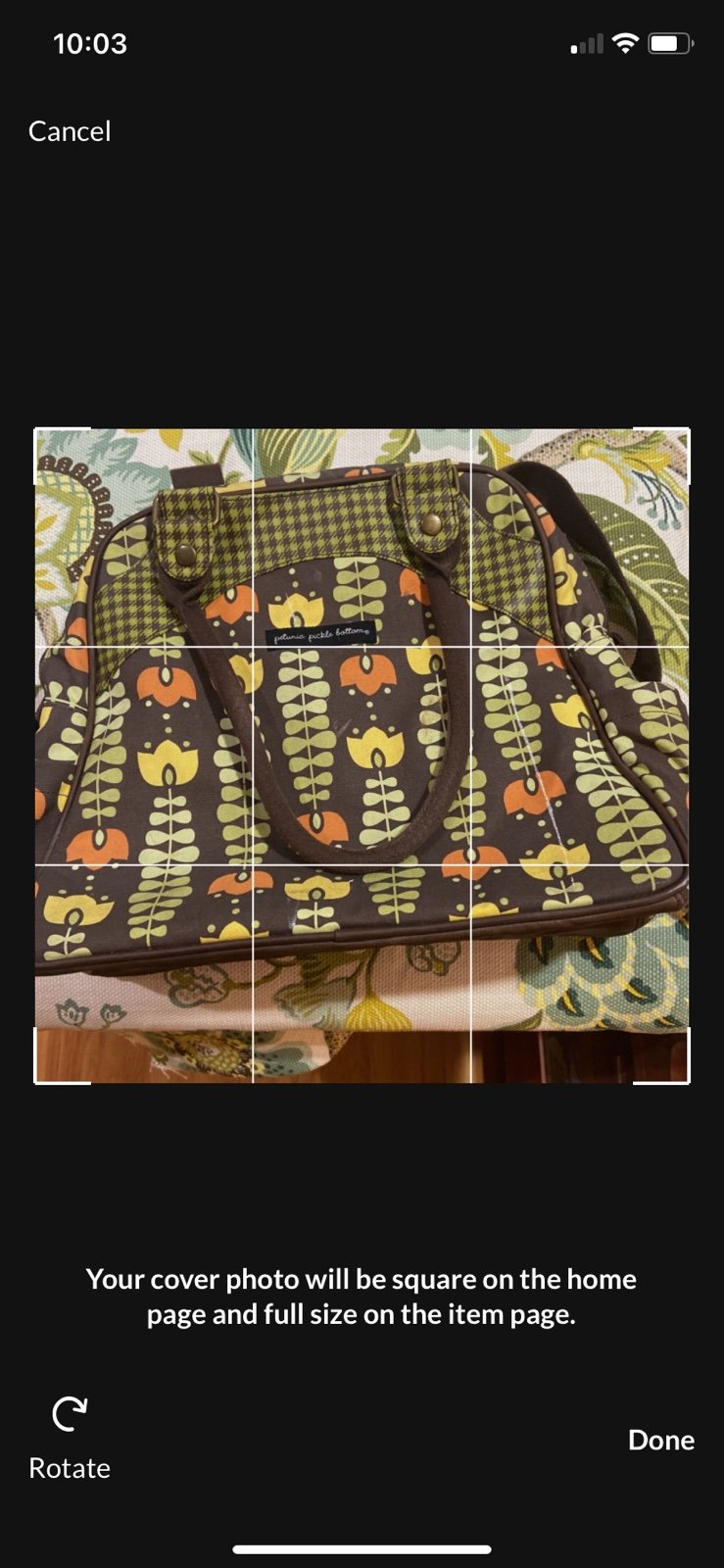 petunia picklebottom diaper bag