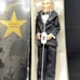Hollywood legends Charlie Chaplin and George Burns plush figures. Figures are 16