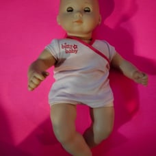 Bitty Baby Blonde Hair Blue Eye Dressed