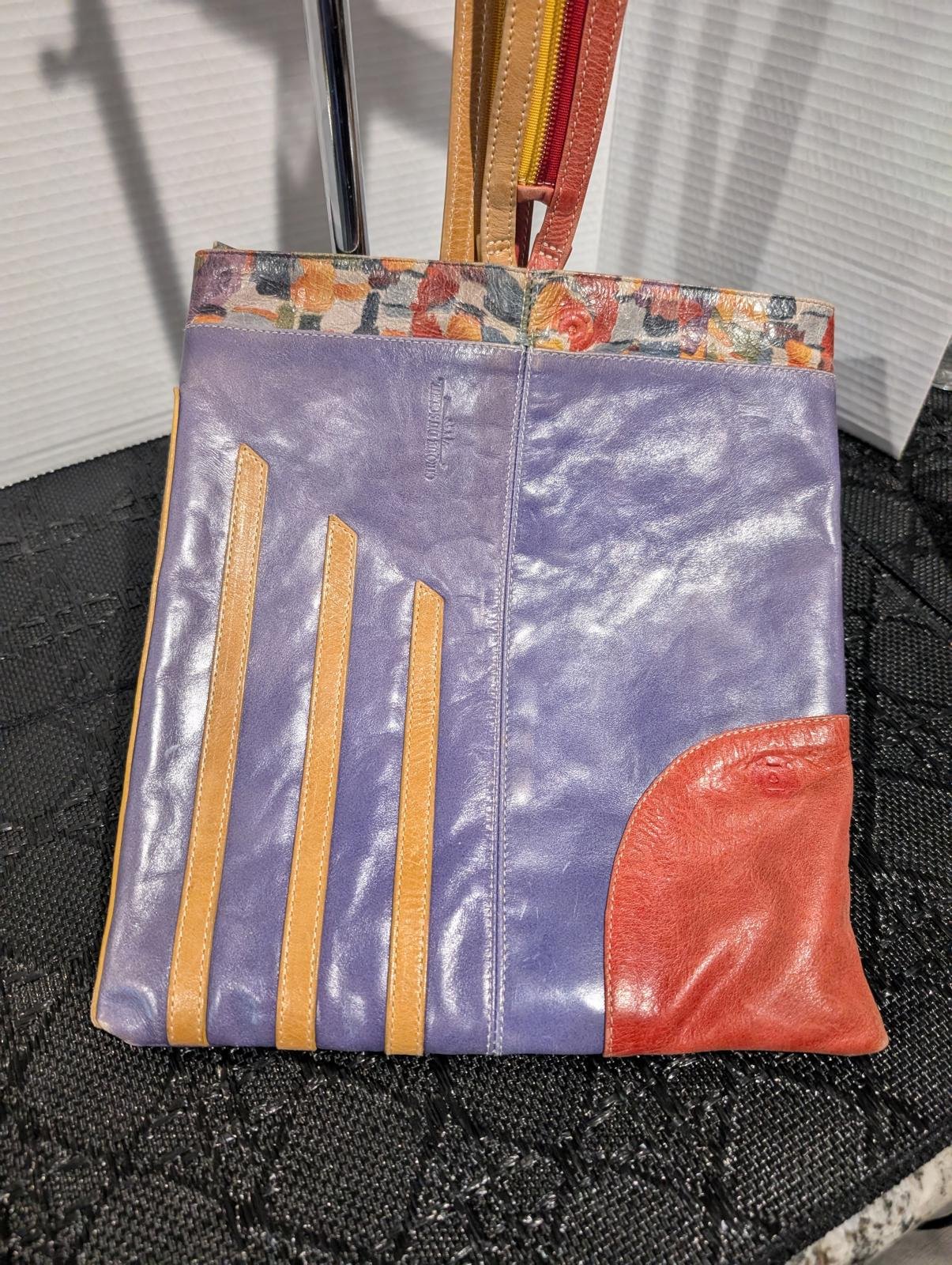 Leather Cirque De Soleil Backpack