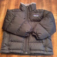 Patagonia kids jacket boys size XXS 3-4 black