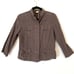Sigrid Olsen Linen Shirt Jacket Women Size 4 Brown Button Down Pockets Utility