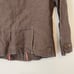 Sigrid Olsen Linen Shirt Jacket Women Size 4 Brown Button Down Pockets Utility