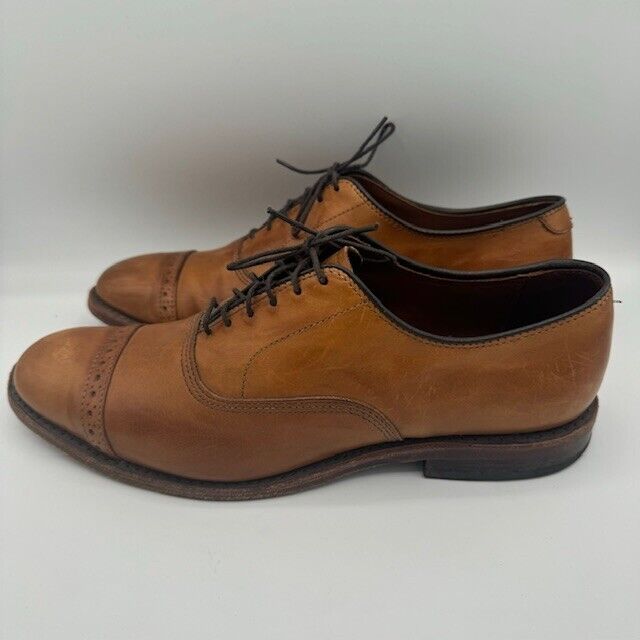 Allen Edmonds Brown Fifth Avenue Cap-Toe Oxford Shoe Size 7.5