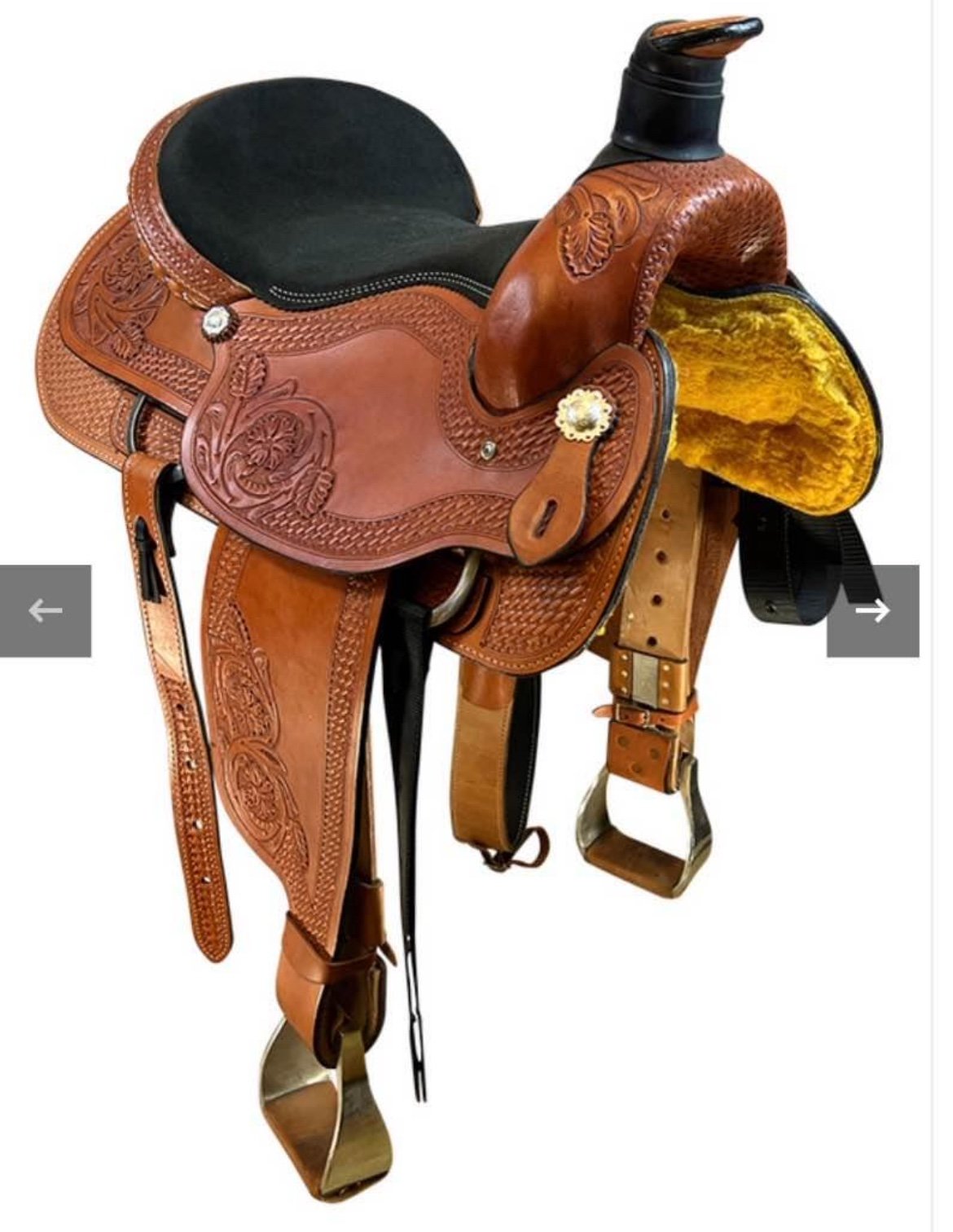 16” Dakota Roping Saddle