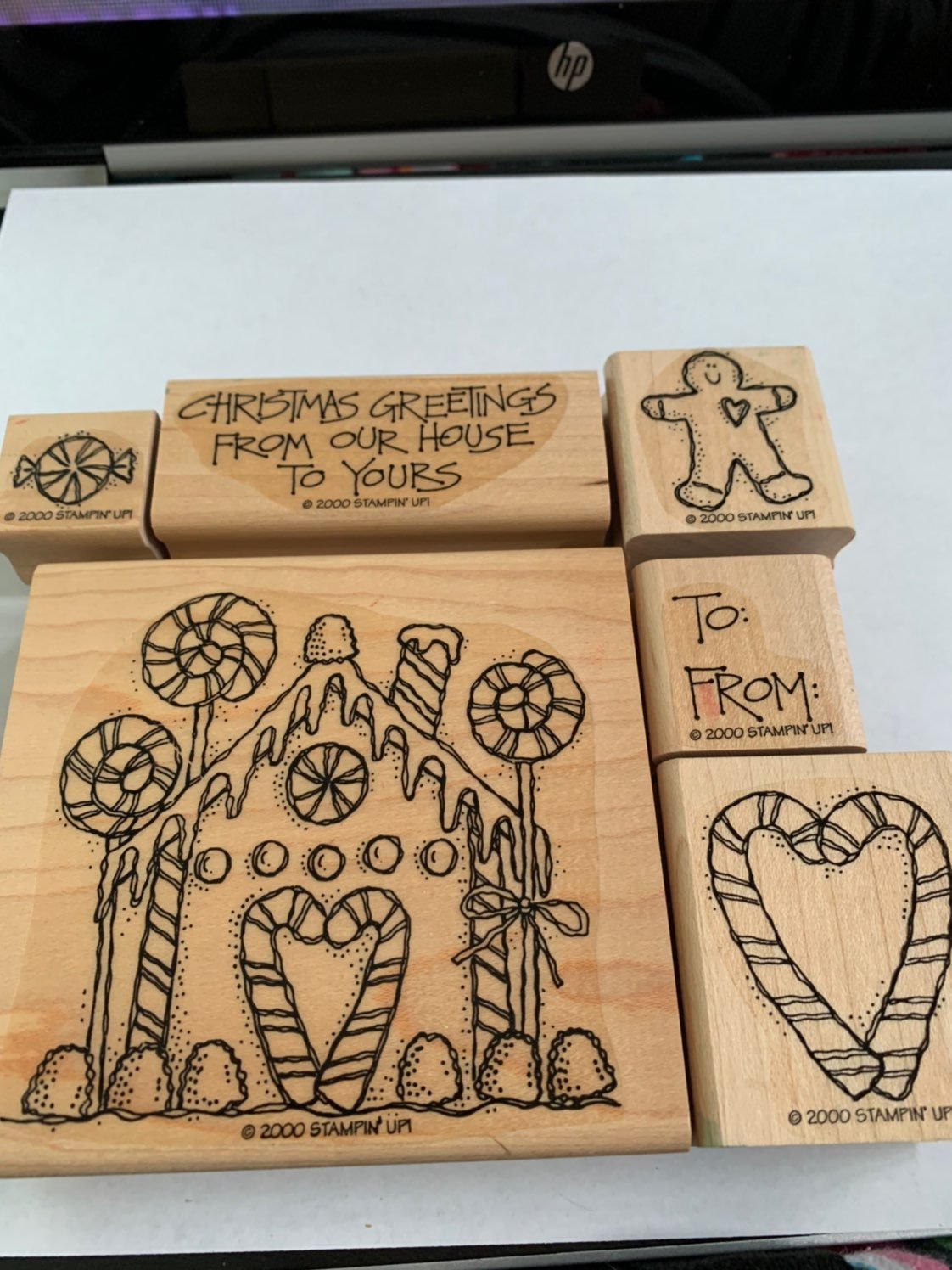 Handmade Stamps & Case