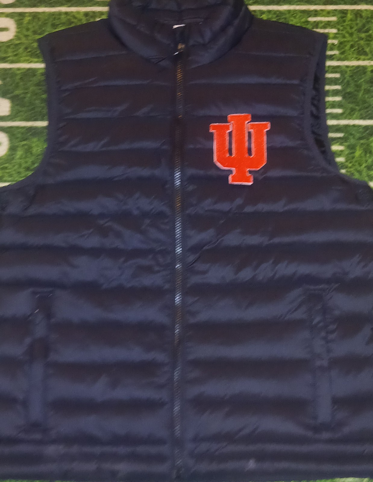 Indiana Hoosiers Men's Puffer Vest Jacket Coat NWT