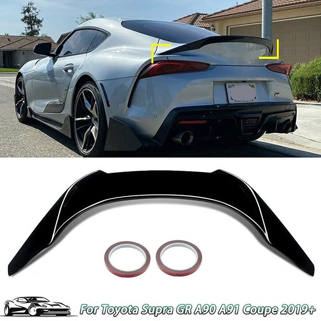 For Toyota Supra A90 A91 MK5 2019-2023 JDM Style Big Wing Trunk Spoiler