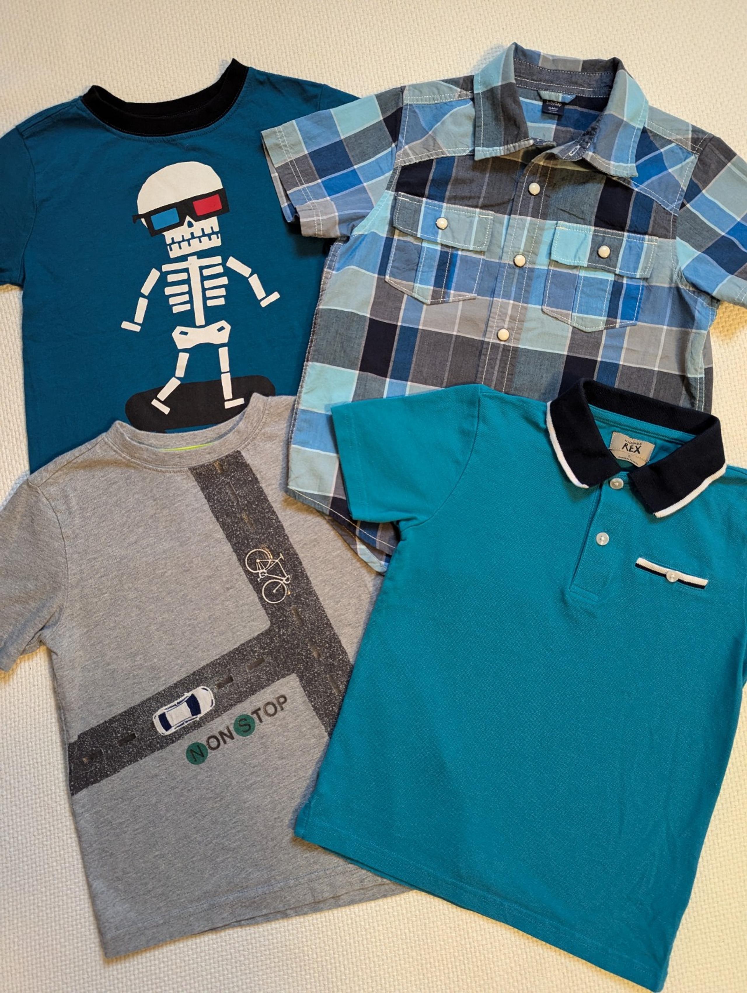Boys Gymboree and Gap 4 shirt bundle