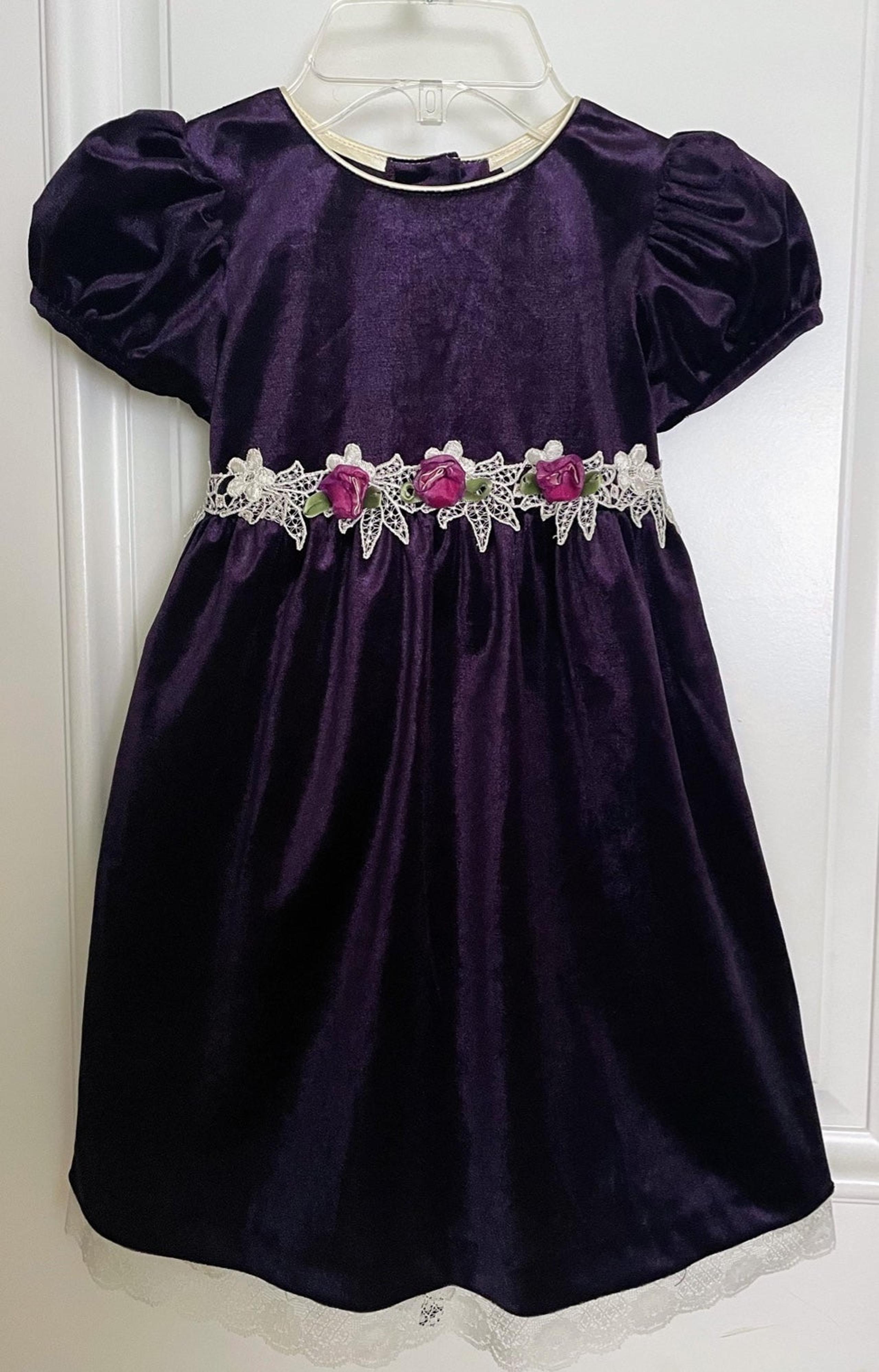 Rare Editions Little Girl’s Holiday Dress