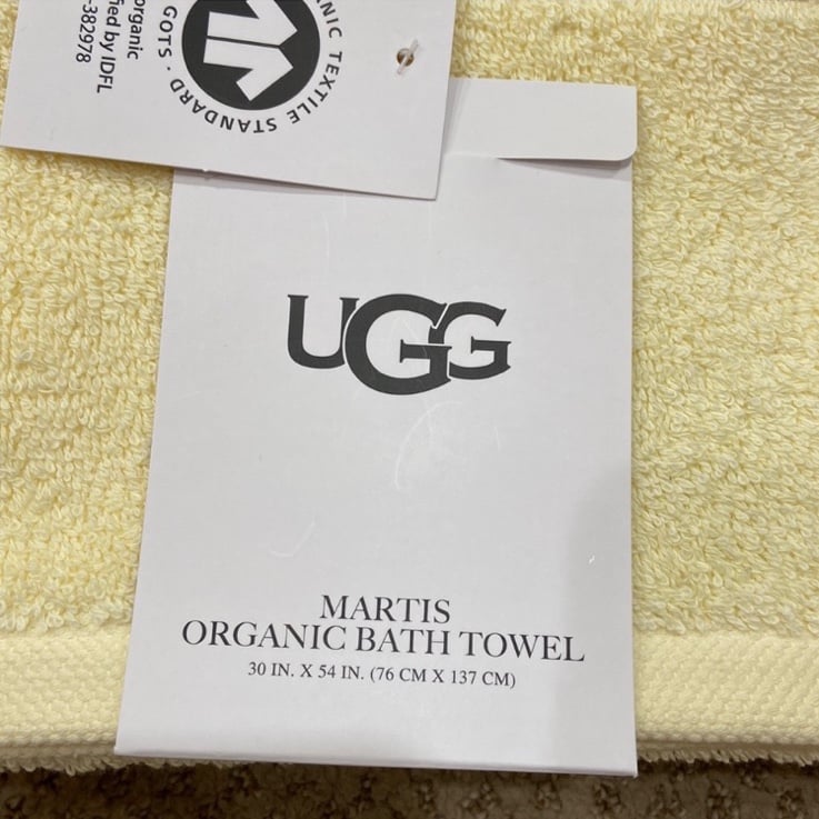 UGG Martis BUTTER Bath Towel Set