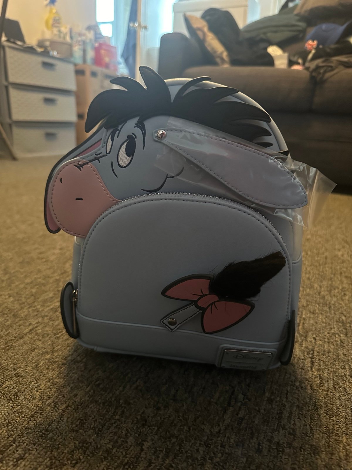 Disney Parks Loungefly Winnie The Pooh Eeyore Mini Backpack