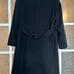 VTG Forecaster of Boston 100% Wool Overcoat Black Velour Collar And Buttons 14