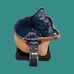 Signed Whimsical Retro Kitty Cat Vintage Mug Handmade A&A Studio Pottery Cup