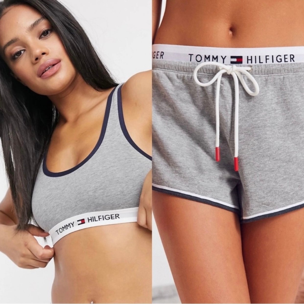 Tommy Hilfiger Sport Matching Set (Crop Top Shorts).