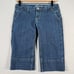 Miss Me Bermuda Knee Length Denim Shorts Womens Junior 27 Jorts Streetwear Y2K