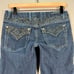 Miss Me Bermuda Knee Length Denim Shorts Womens Junior 27 Jorts Streetwear Y2K