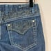Miss Me Bermuda Knee Length Denim Shorts Womens Junior 27 Jorts Streetwear Y2K