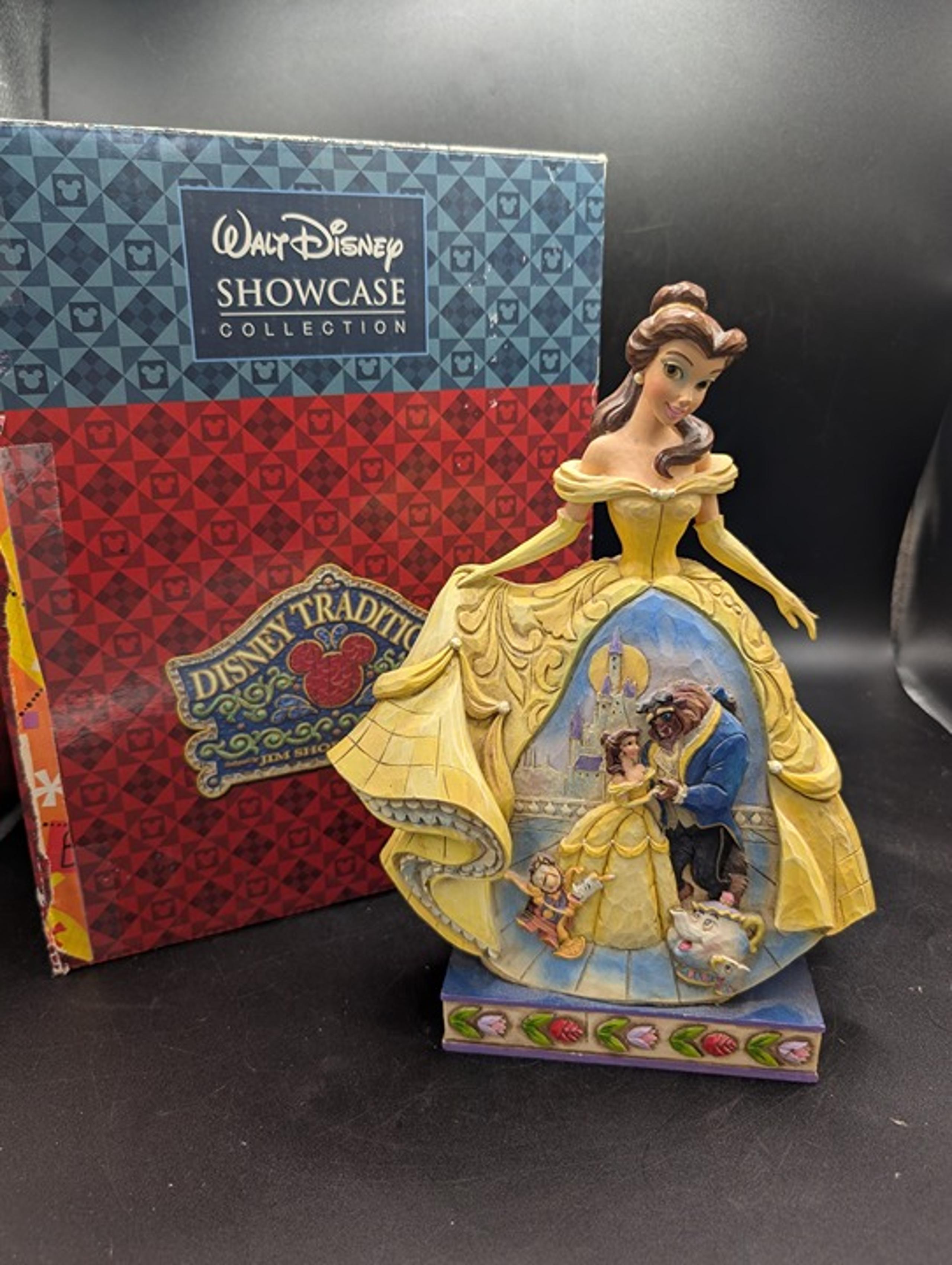 Jim Shore Disney Beauty & the Beast Belle Moonlit Enchantment - read!