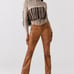 NWT UO Western Faux Suede Micro-Bootcut Pant