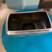 Vintage silver USA Pottery Planter Mccoy?
