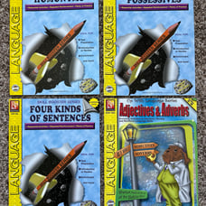 Homeschool Blackline Masters English Grammar Curriculum Grades 3-8