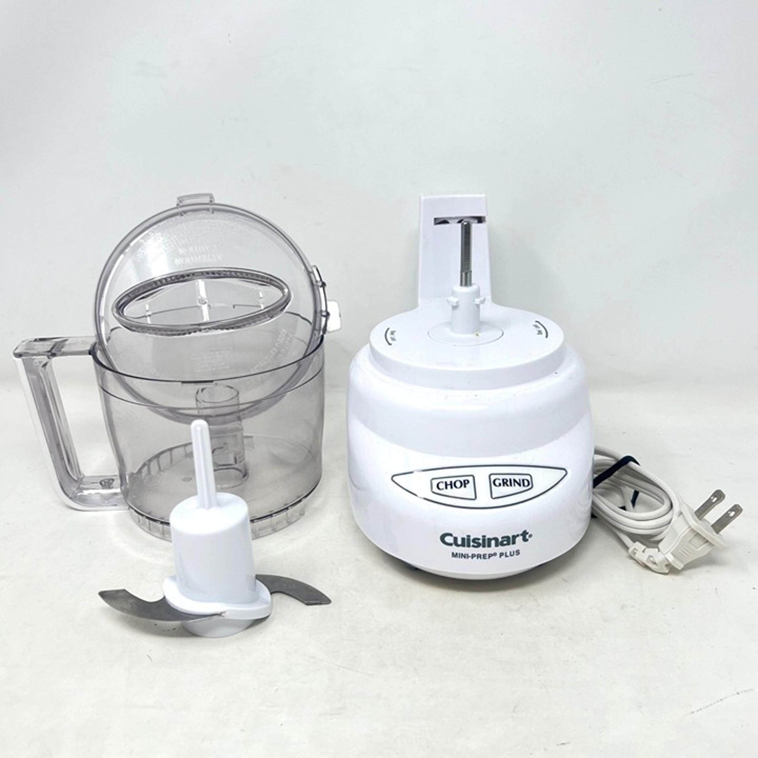 Cuisinart Mini-Prep Plus Food Processor 3 Cup Capacity White Model DLC-2A Tested
