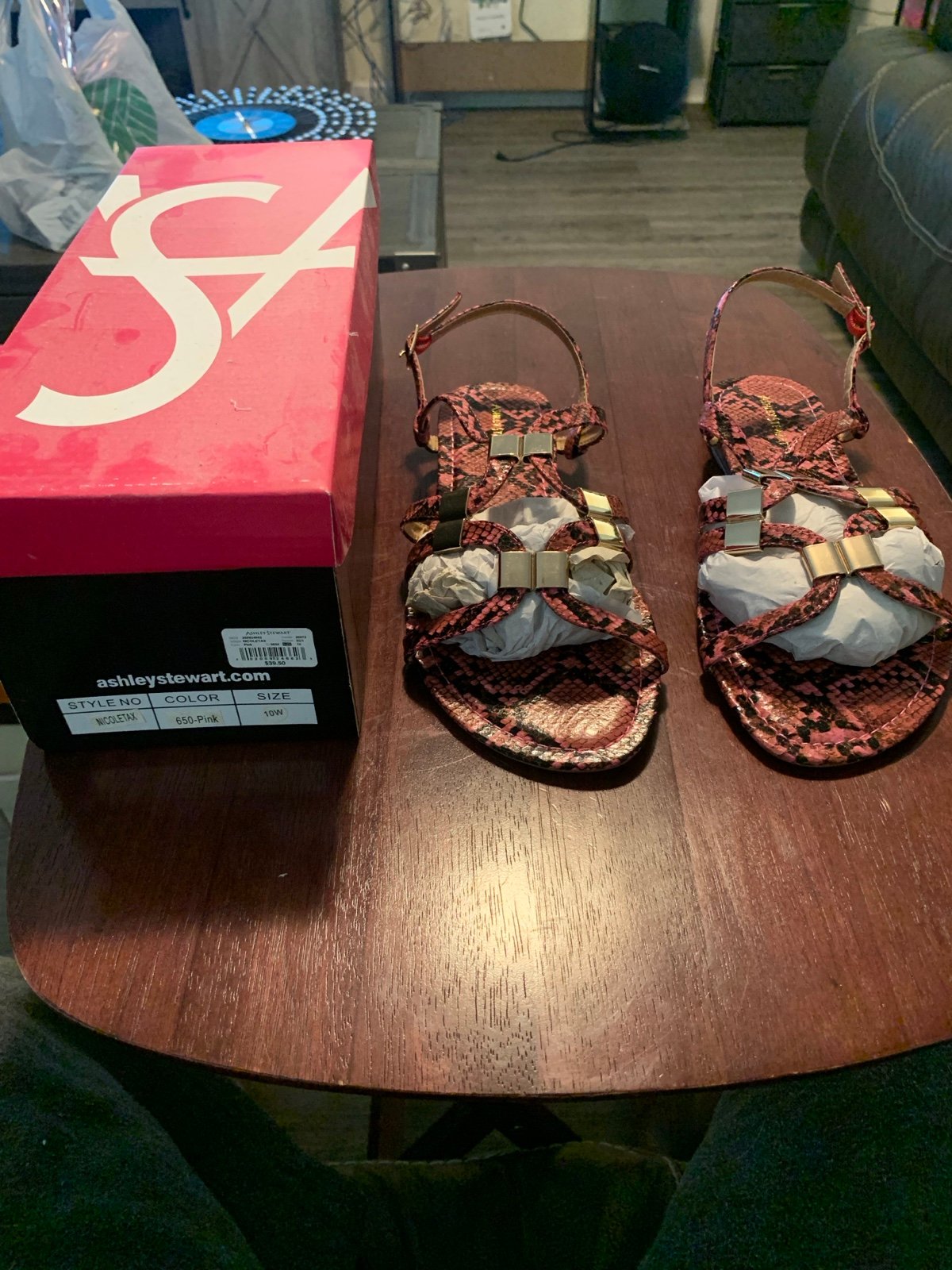Ashley stewart gladiator sandals on sale