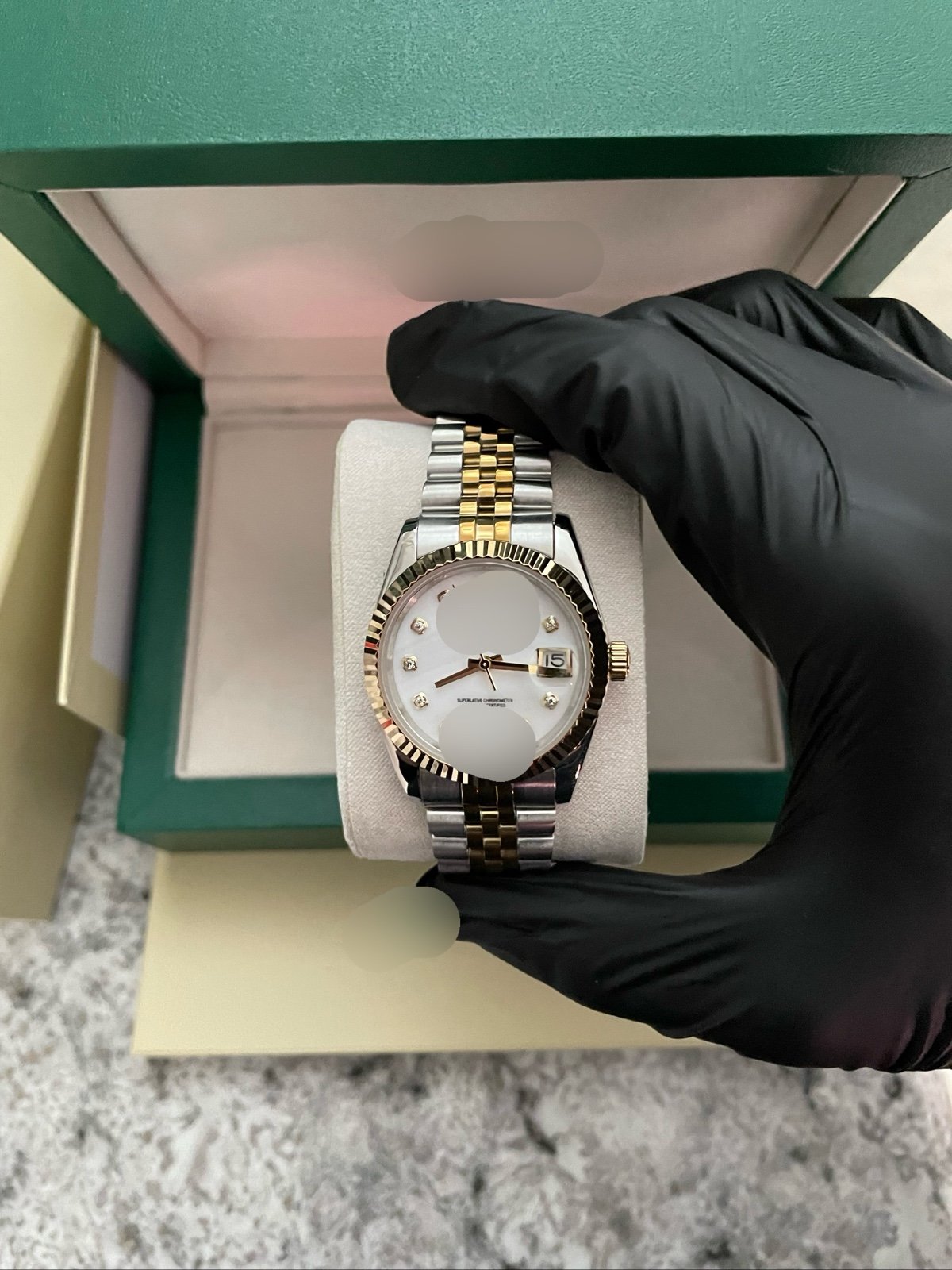 Gold Luxury Date just 41MM Women’s Watch