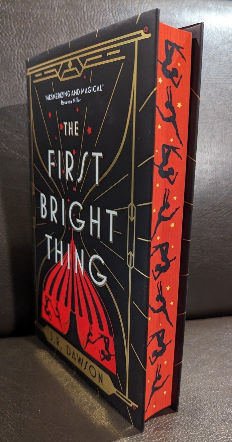 Broken Binding The First Bright Thing Signed Numbered Stenciled Edges Embossed E