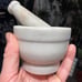Mortar and Pestle white marble
