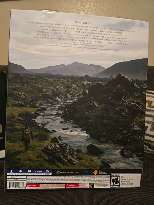 death stranding collectors edition - detail