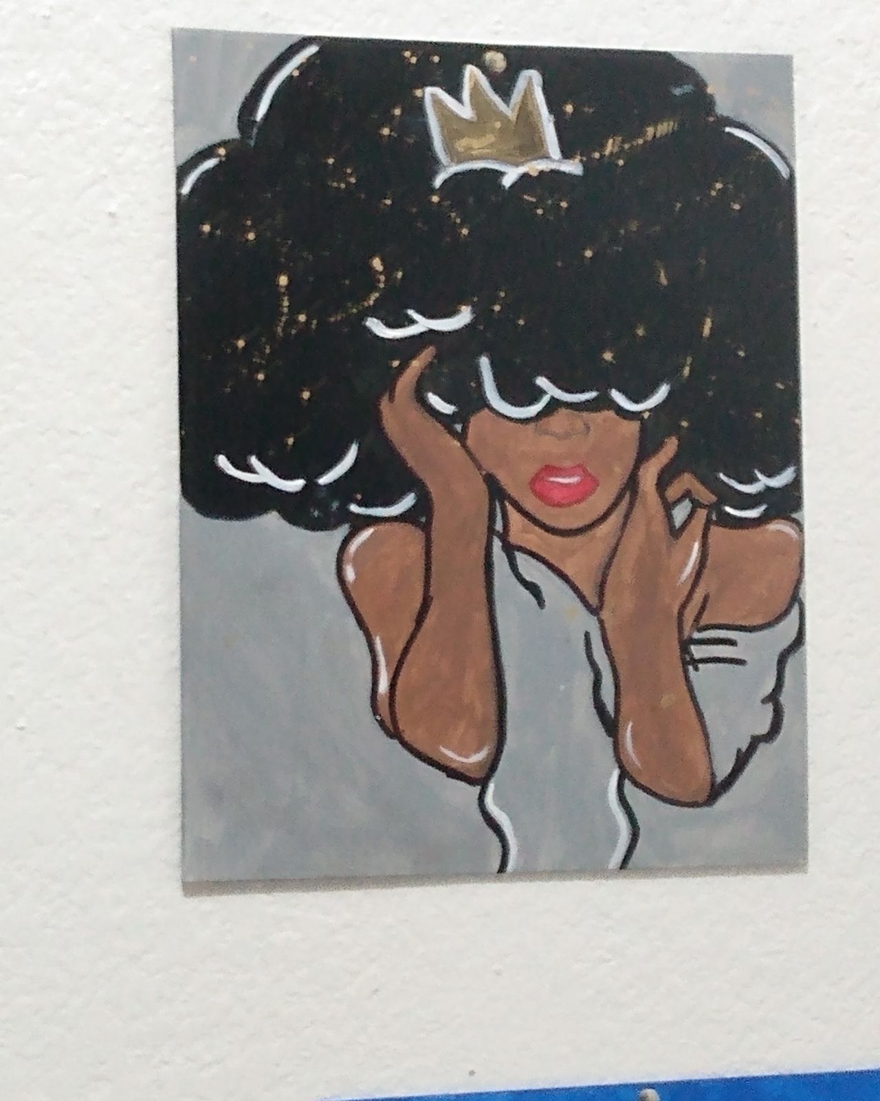Black girl magic painting