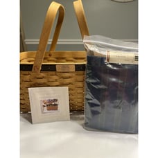 Longaberger Collectors Club Membership Basket 2003 RETIRED W Prot Liner NIB