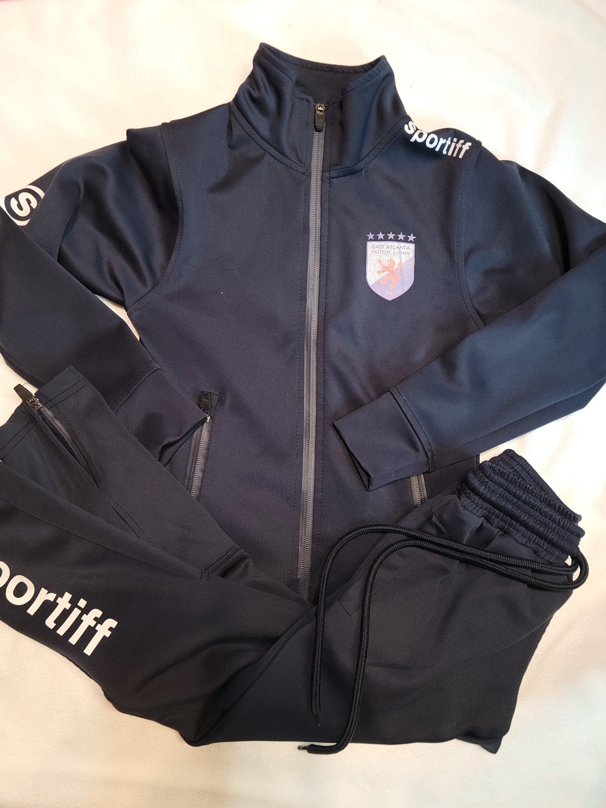 Sportiff sz 5-6 boys navy tracksuit