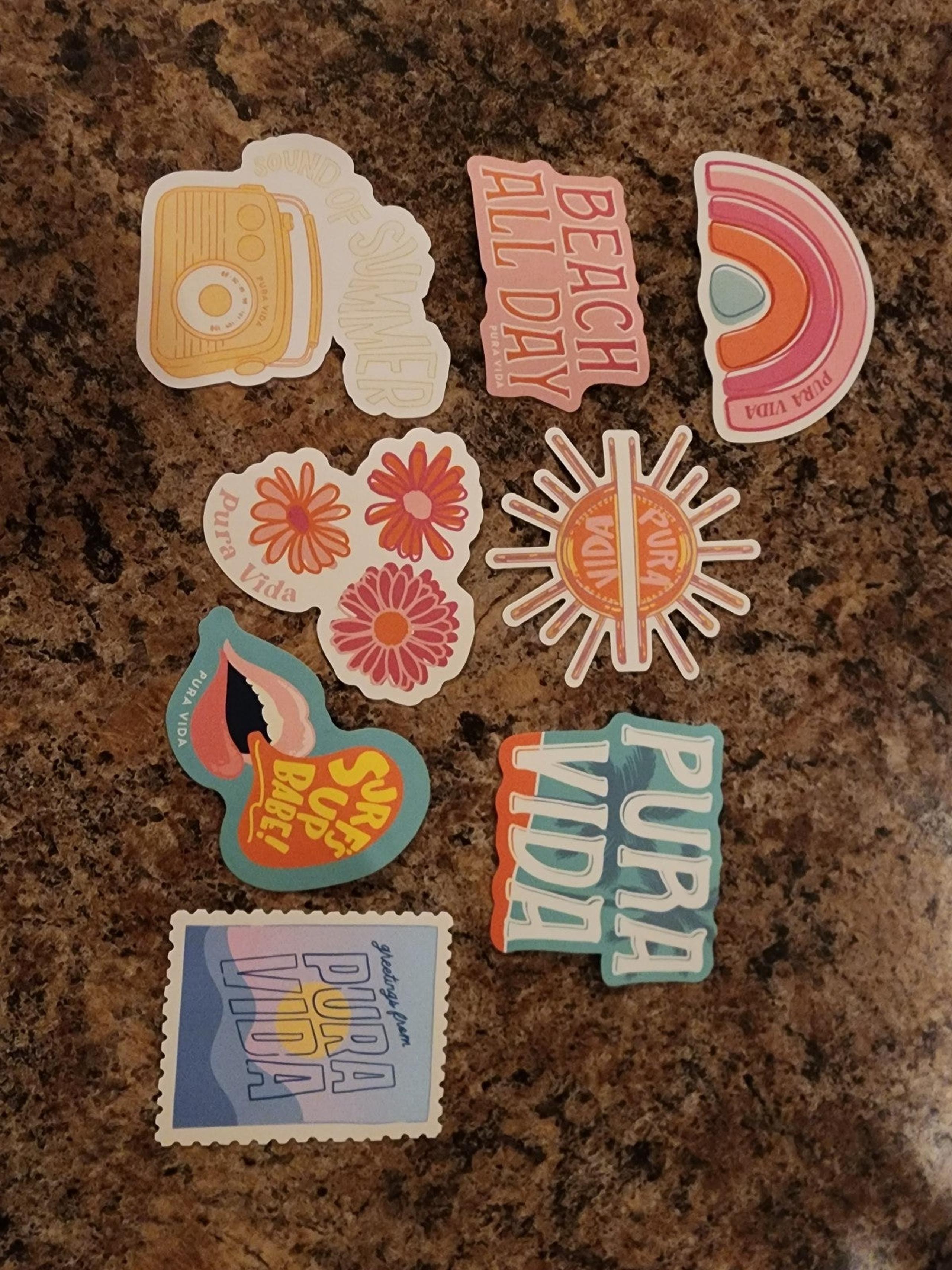 Pura Vida stickers