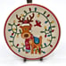 Adorable Temptations Holiday Coasters Snowman-Reindeer-Penguin-Gingerbread Man