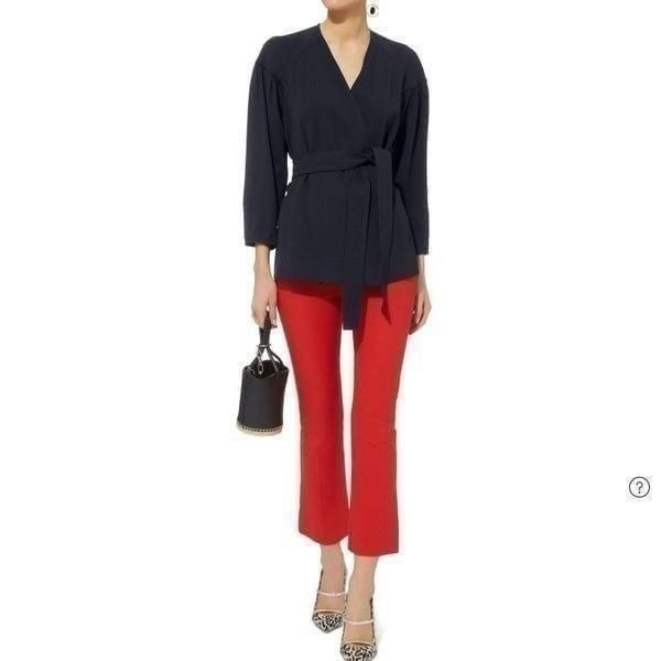 A.L.C Kendrick Wrap Jacket Blazer Sz 4 black. In like new condition!