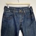 7 Diamonds Mens Selvedge Jeans 31x33 Denim Button Fly Straight Raw 100% Cotton