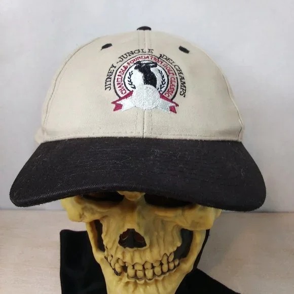 Vintage Jitney-Jungle Delchamps Charity Golf Tournament Event Strap Back Hat