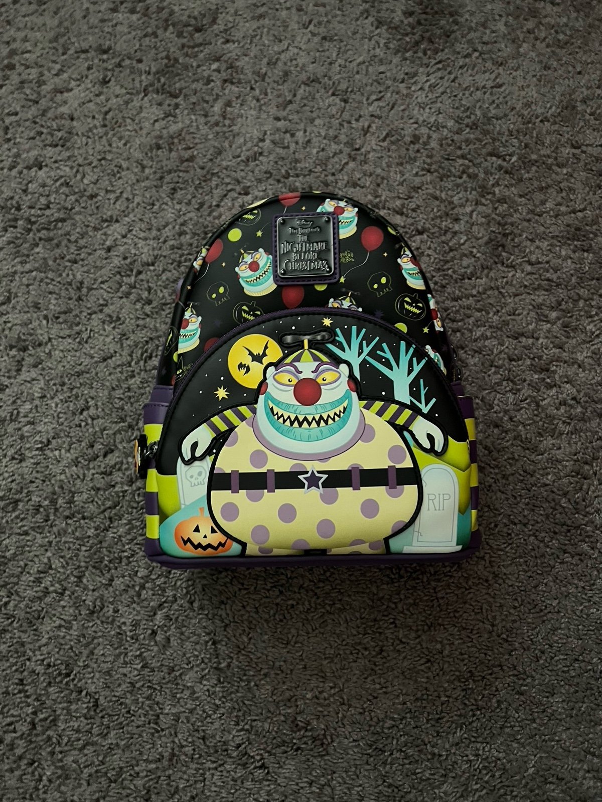 Loungefly Nightmare Before Christmas Clown Exclusive Backpack