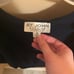 St. John Evening Marie Gray vintage embellished scoop-neck ruffle navy sweater